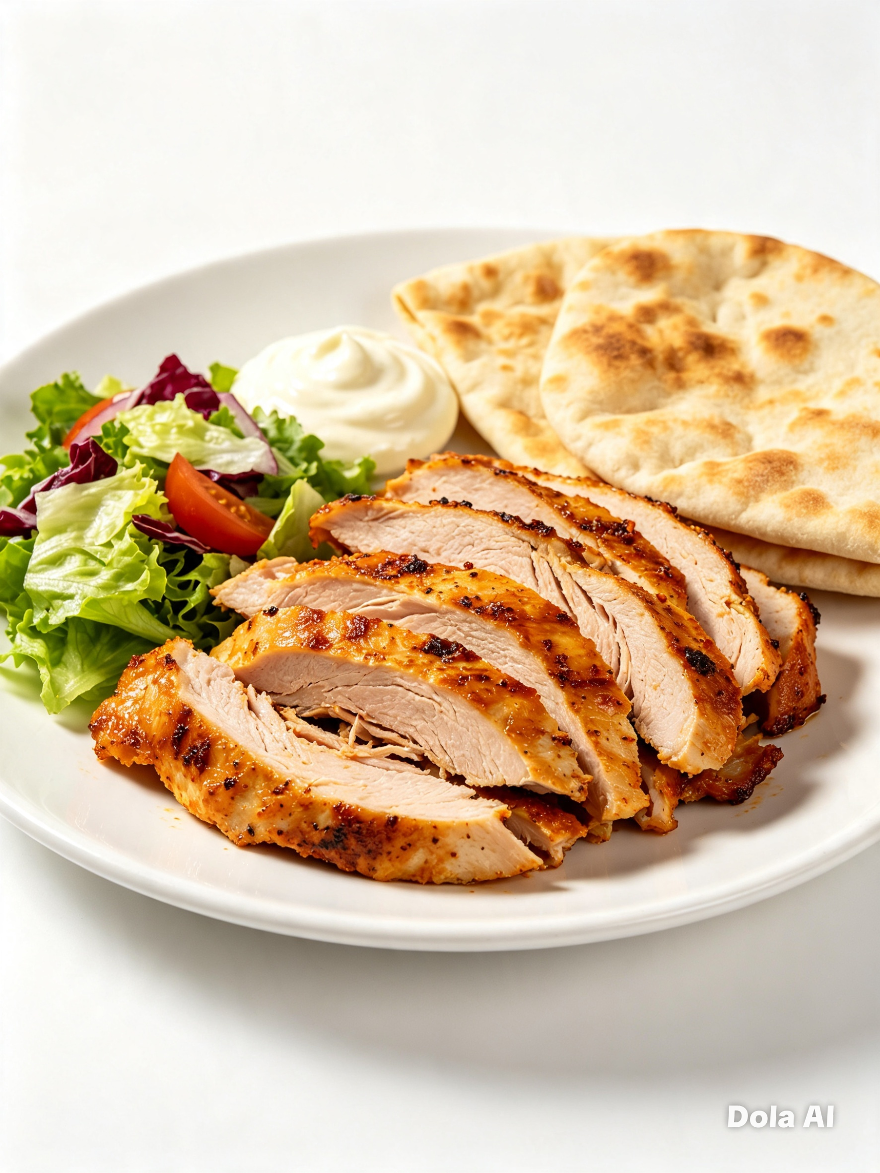Chicken Doner Meat & Chips